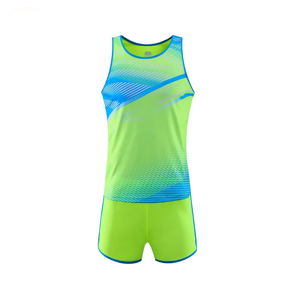 New Arrival High End Quality Logo Printed Running Track Uniform