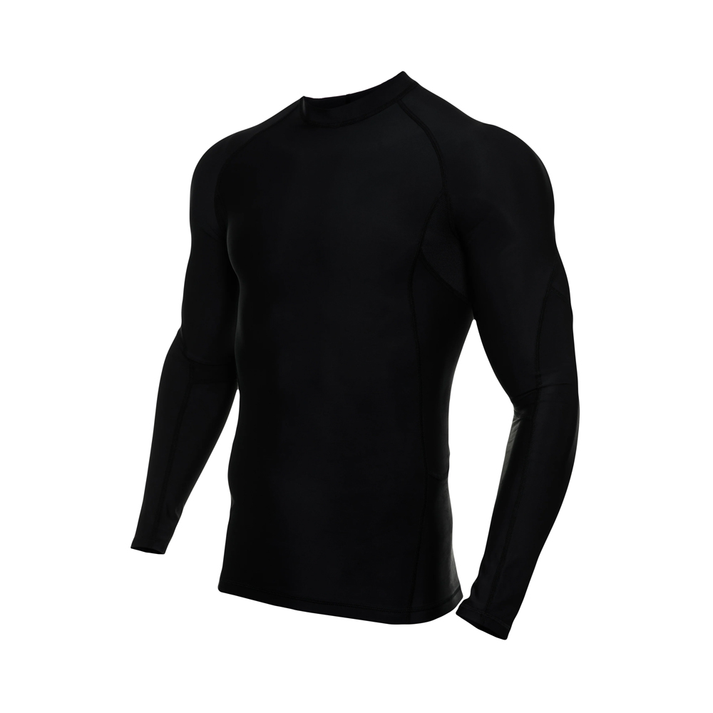 Men Compression Shirts long Sleeve Running Athletic Fitness Gym Workout Shirt