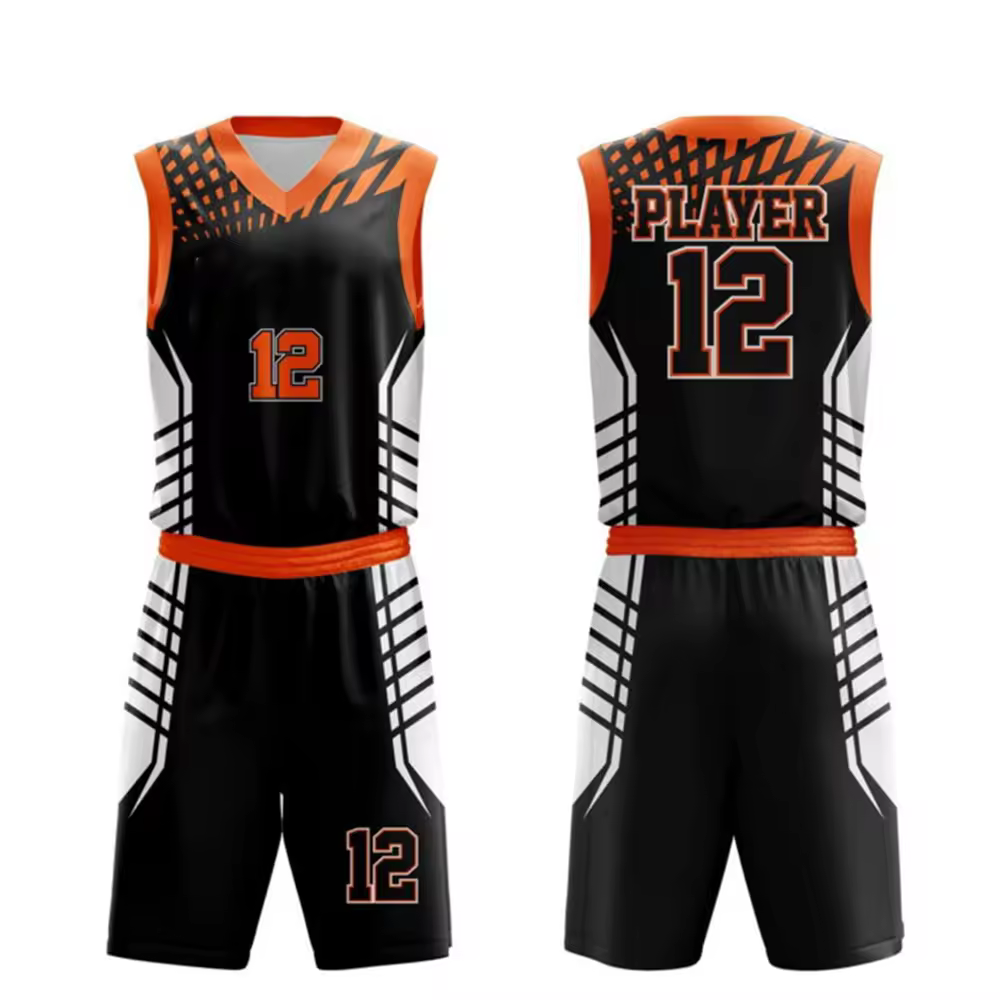 Basketball Uniforms With Breathable And Dryfit Material.......