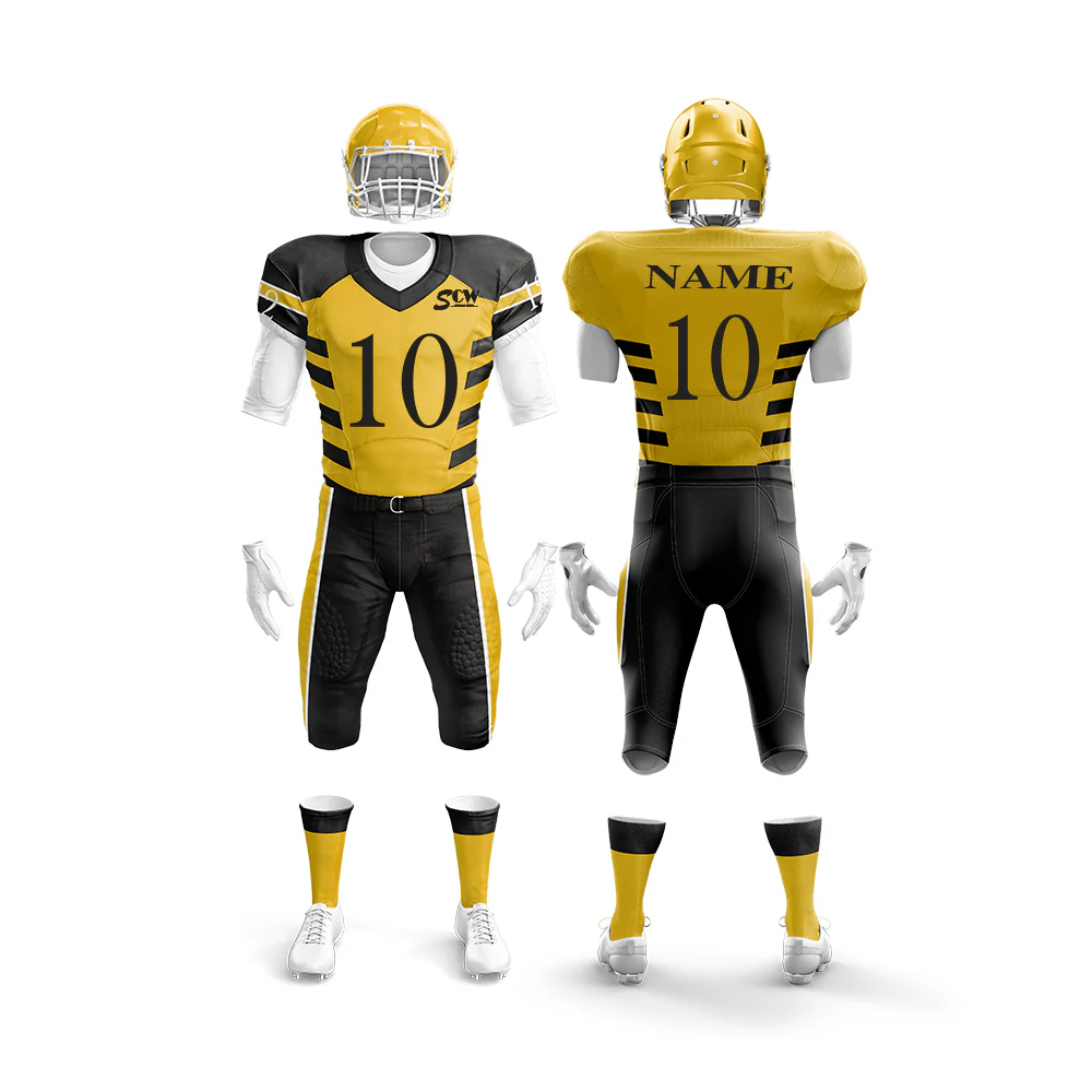 American Football Uniform Available With Heavy Spandex Material