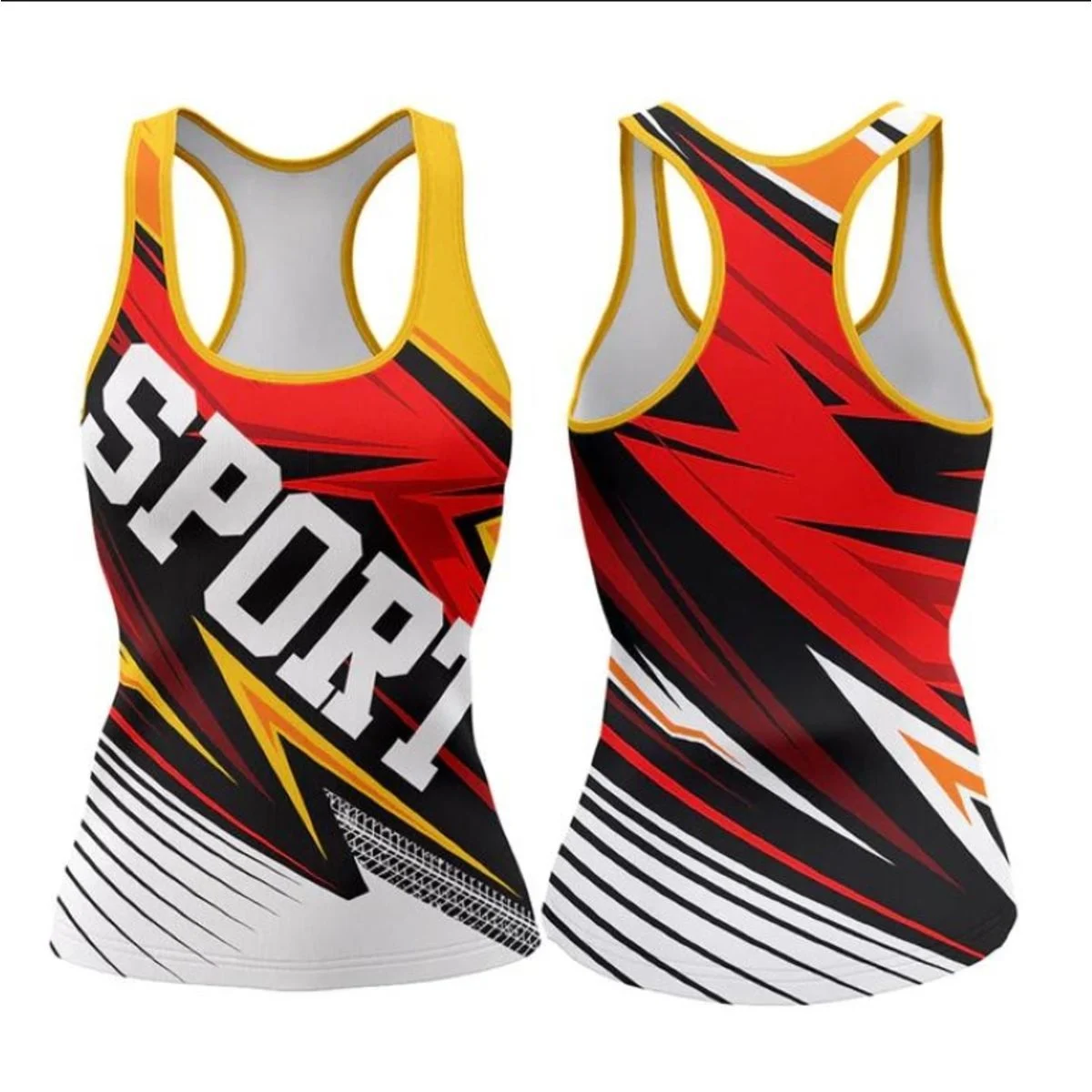 Sublimation Tanktop With Dryfit Material